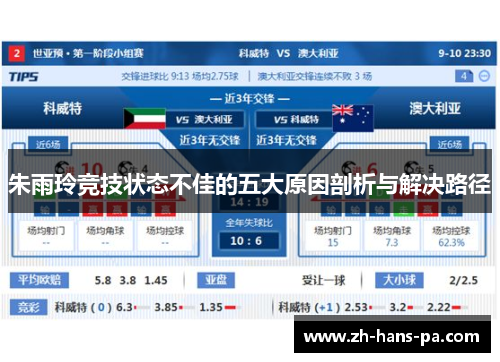 朱雨玲竞技状态不佳的五大原因剖析与解决路径