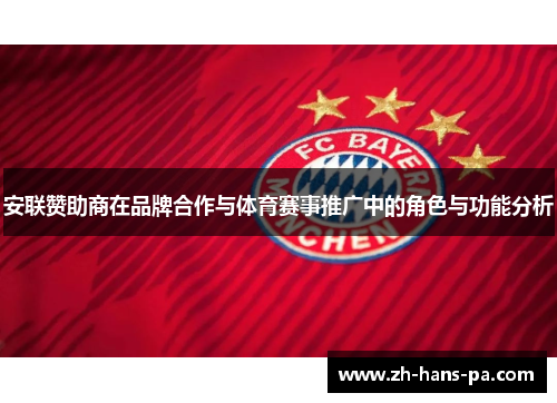 安联赞助商在品牌合作与体育赛事推广中的角色与功能分析